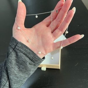 Untamed pedals pearl necklace